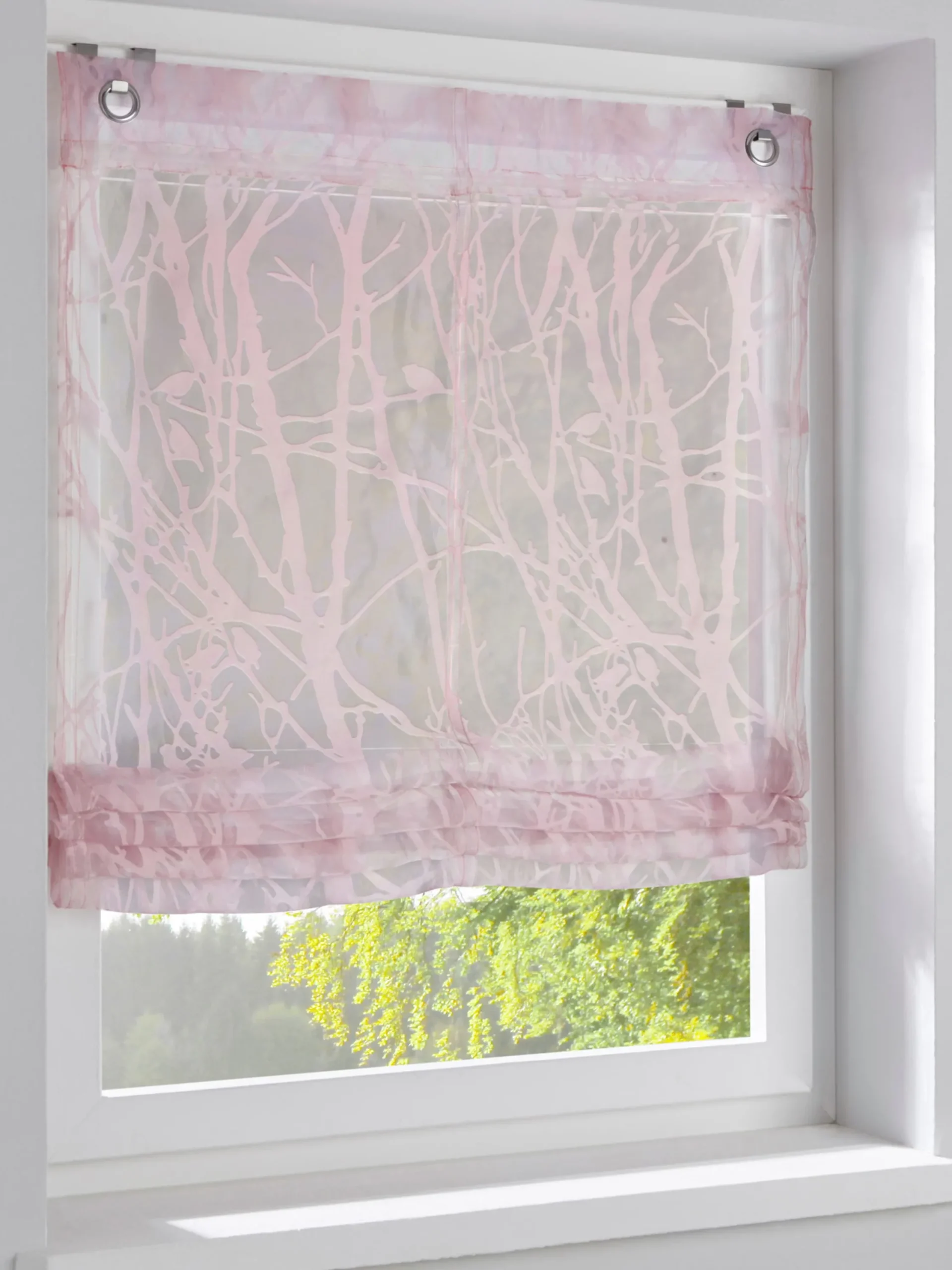 Gardinen & Rollos|heine home Raffrollo mauve