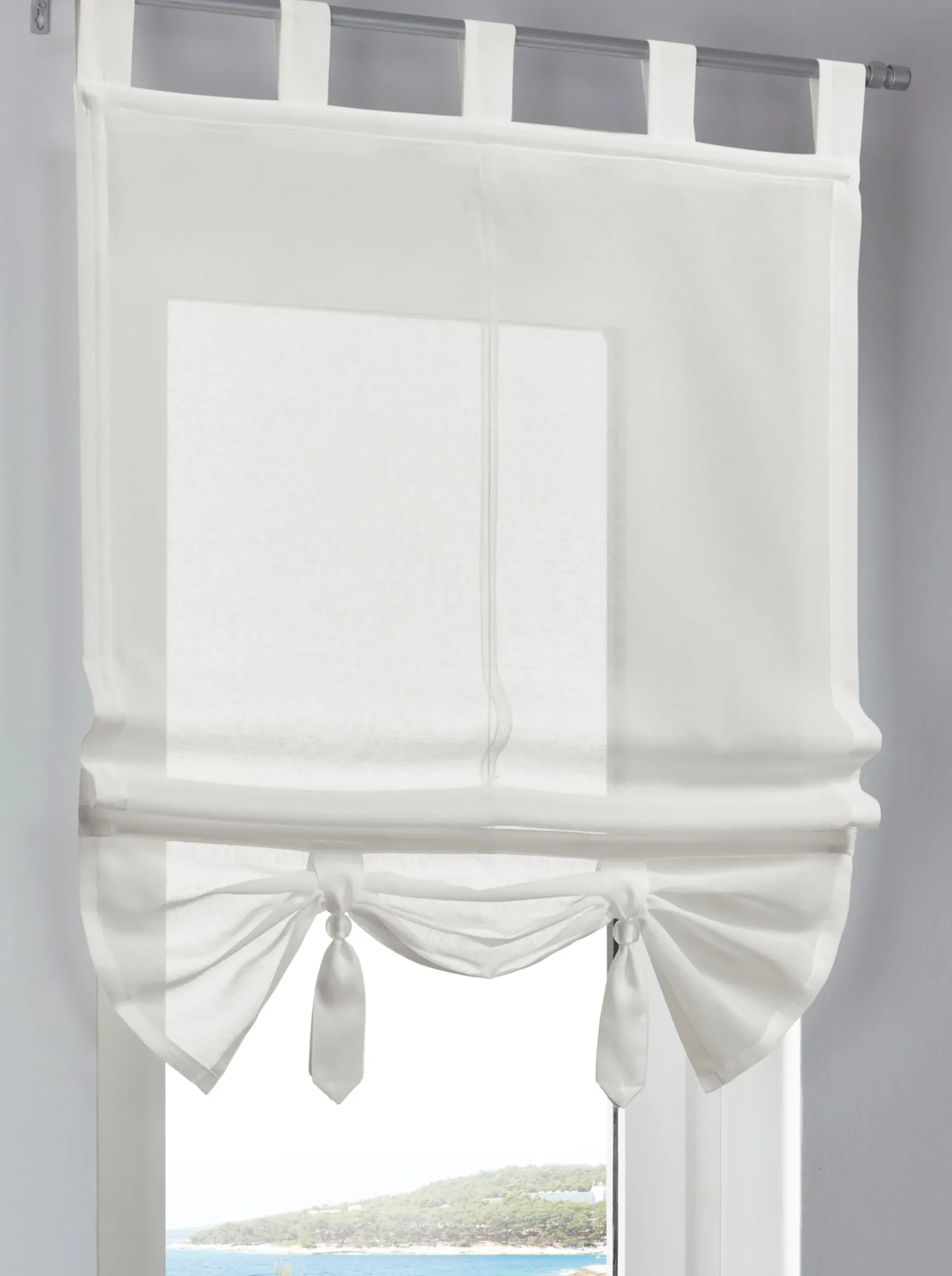 Gardinen & Rollos|heine home Raffrollo offwhite