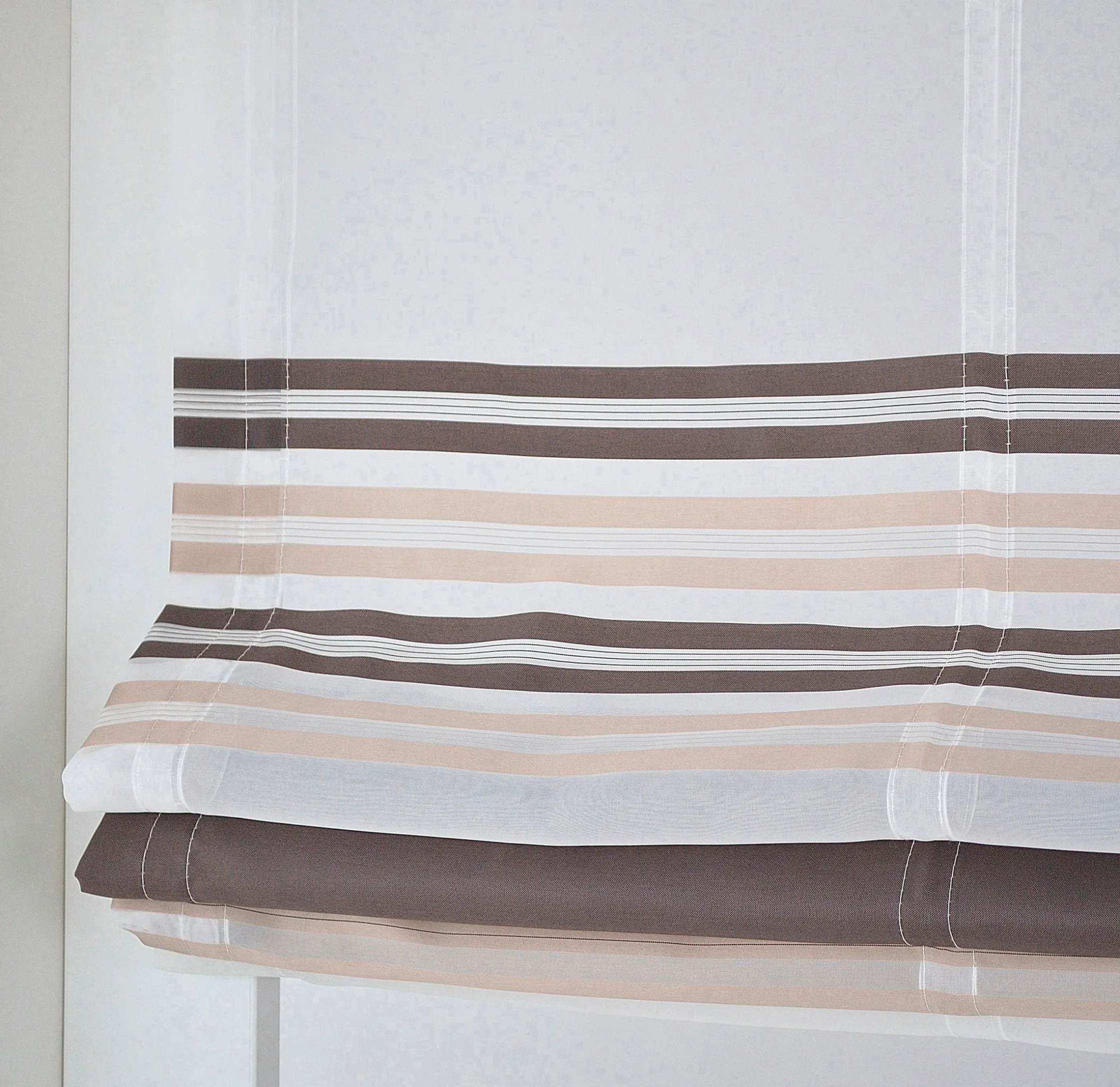 Gardinen & Rollos|heine home Raffrollo braun