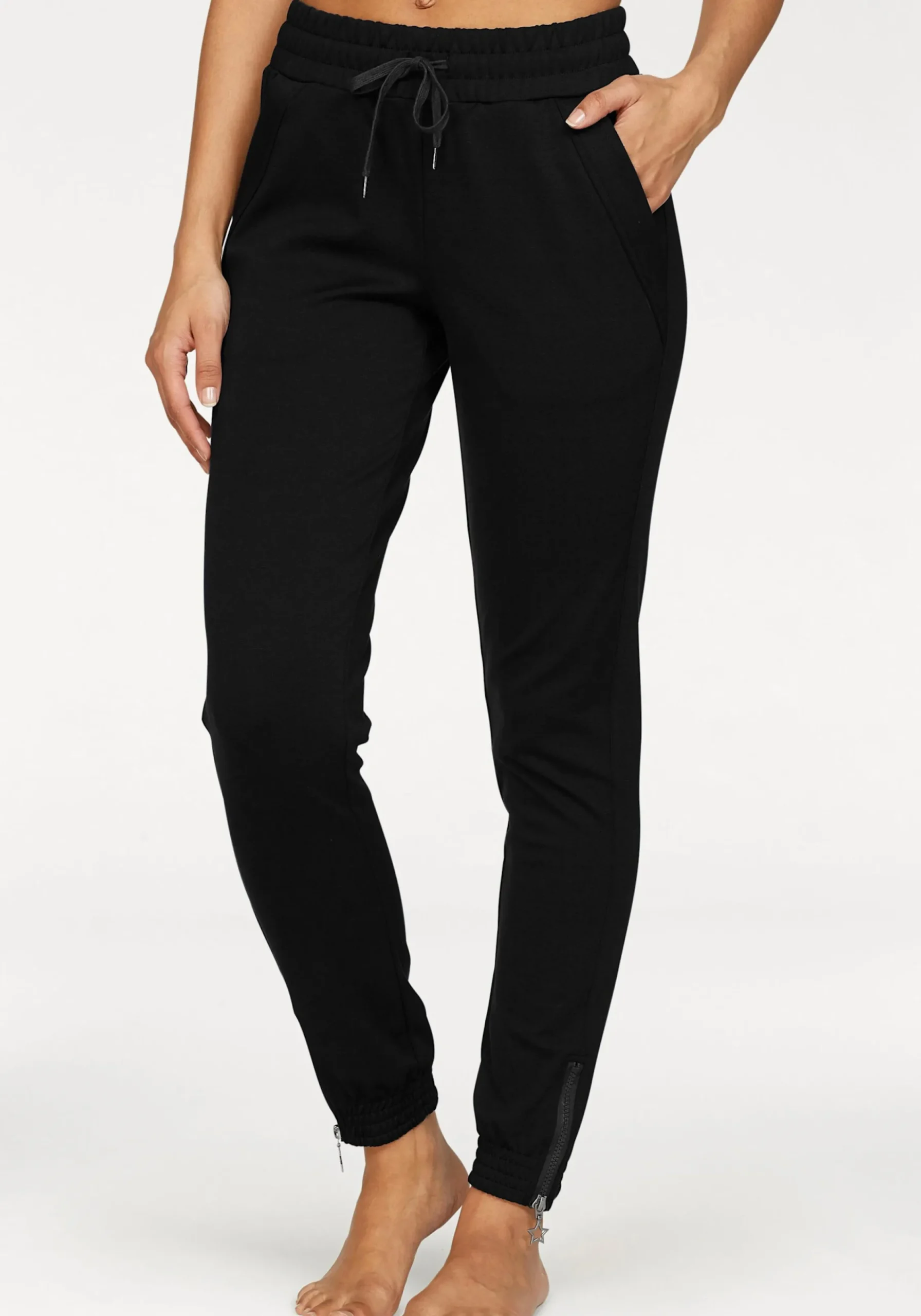 Homewear|Homewear| Relaxhose schwarz