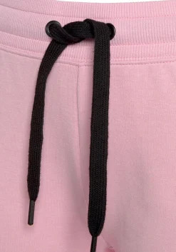 Homewear|Homewear| Relaxshorts rosa-schwarz