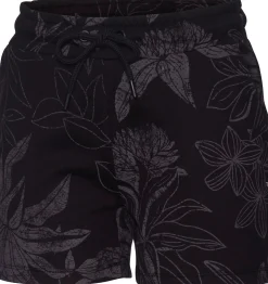 Homewear|LASCANA Relaxshorts schwarz-allover-gemustert