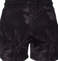 Homewear|LASCANA Relaxshorts schwarz-allover-gemustert