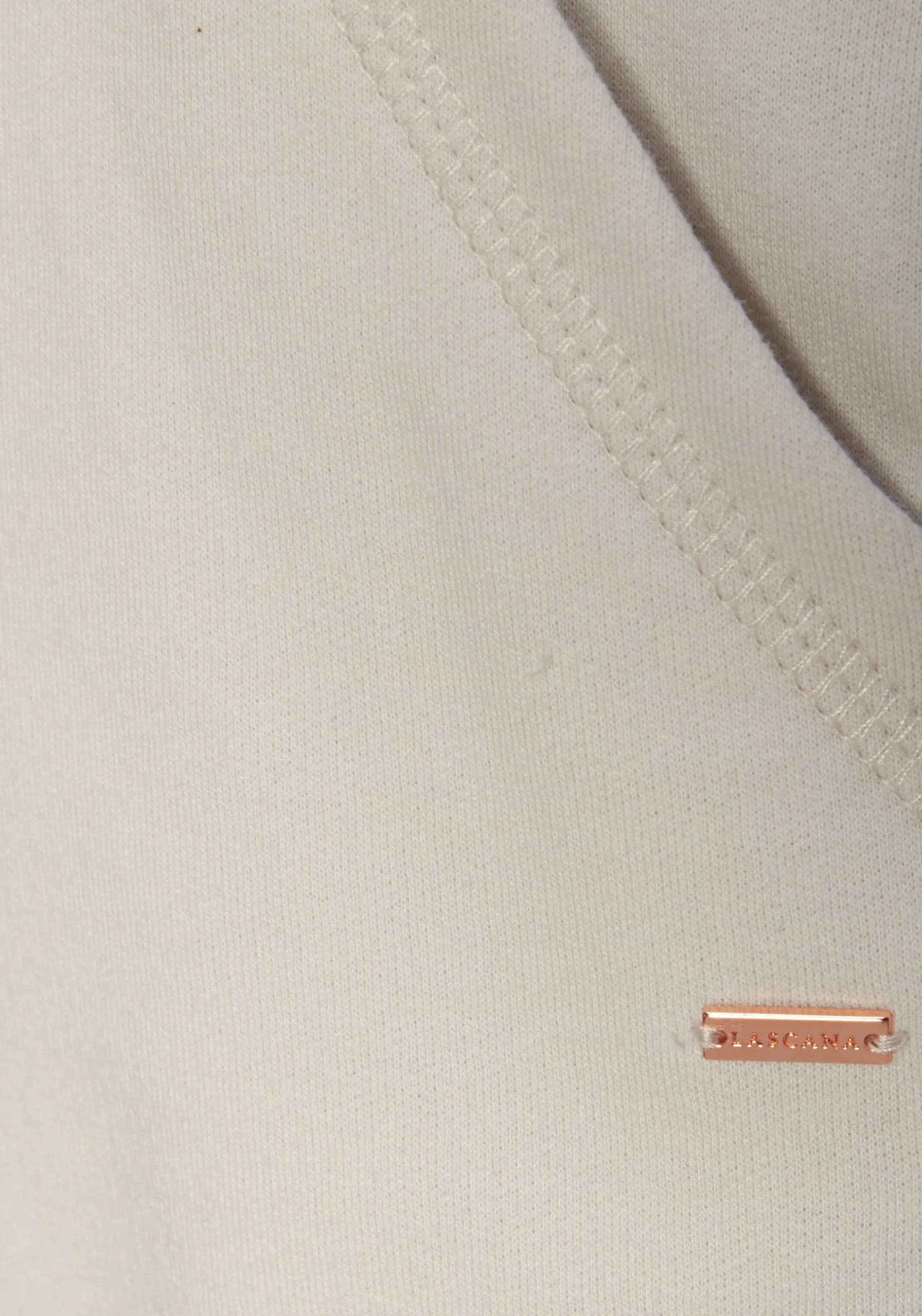 Strandmode|LASCANA Relaxshorts hellgrau