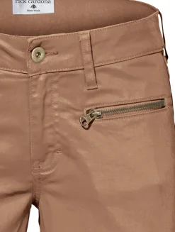 Jeans|heine Röhrenhose nougat