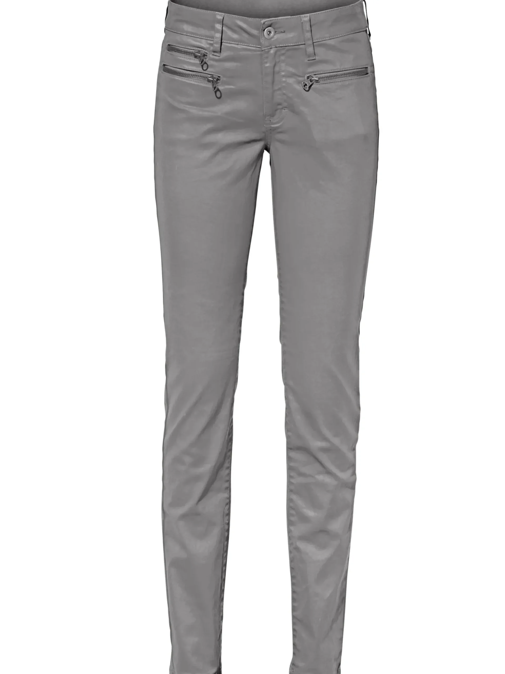 Jeans|heine Röhrenhose grau