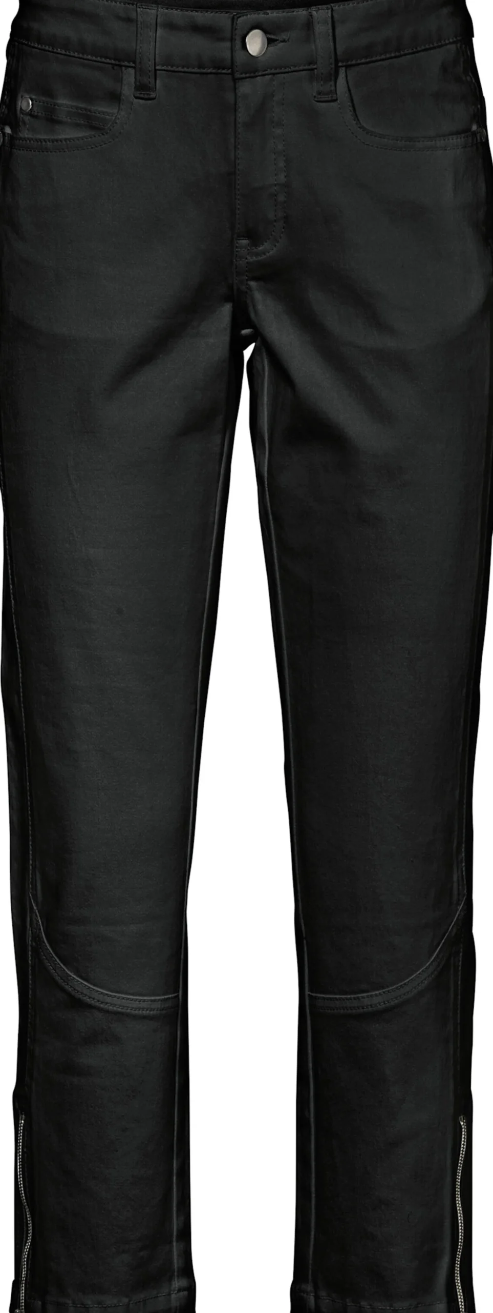 Strandmode|Basics|heine Röhrenhose schwarz