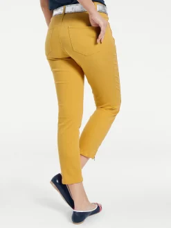 Basics|Hosen|heine Röhrenhose senfgelb
