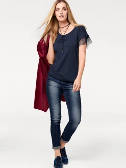 Strandmode|Jeans|heine Röhrenjeans bluedenim