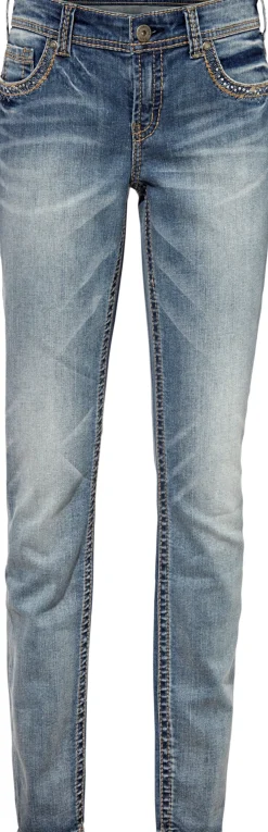 Jeans|heine Röhrenjeans bleached