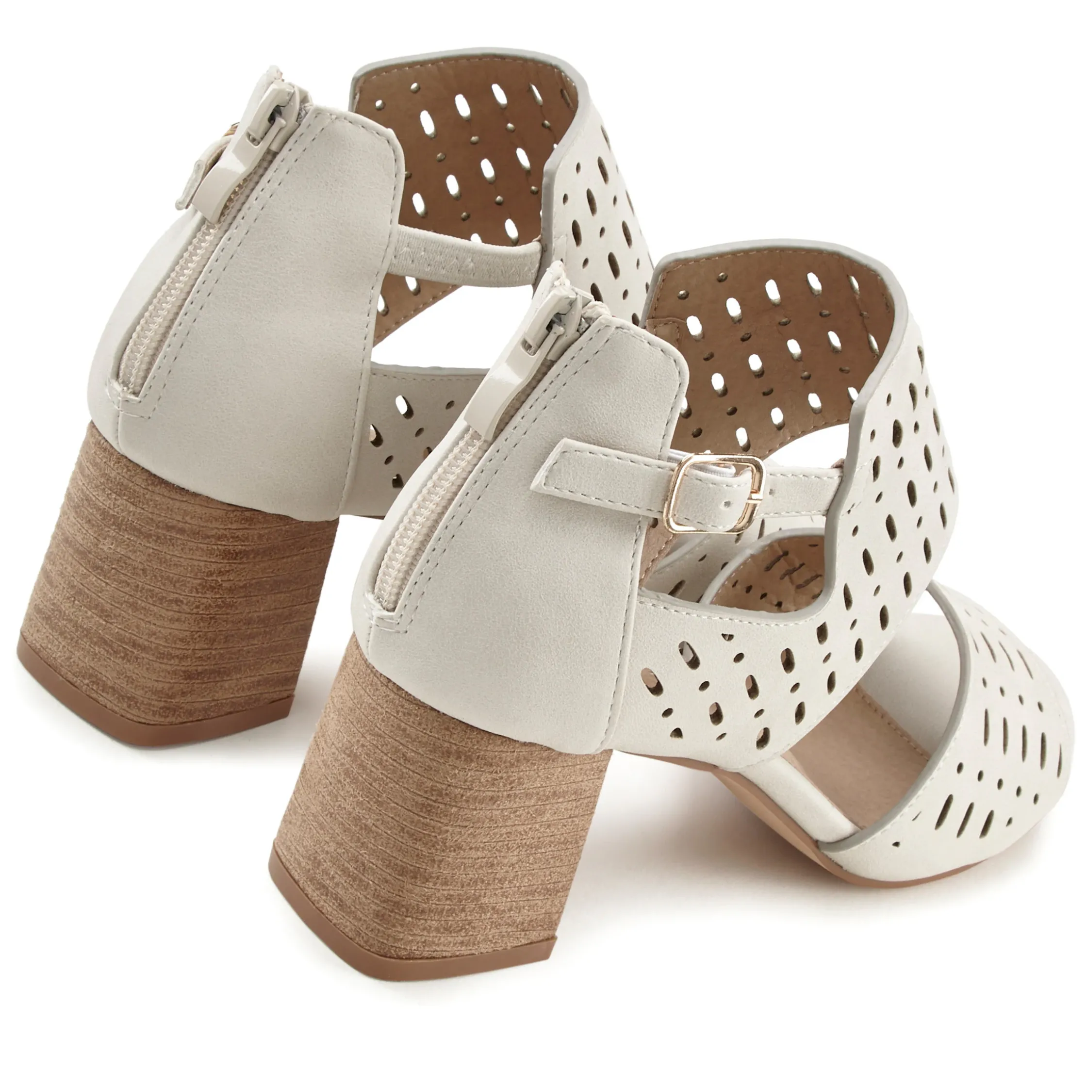 Sandalen & Sandaletten|LASCANA Riemchensandalette beige