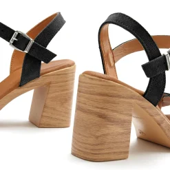Sandalen & Sandaletten|LASCANA Riemchensandalette schwarz