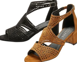Sandalen & Sandaletten|LASCANA Riemchensandalette schwarz