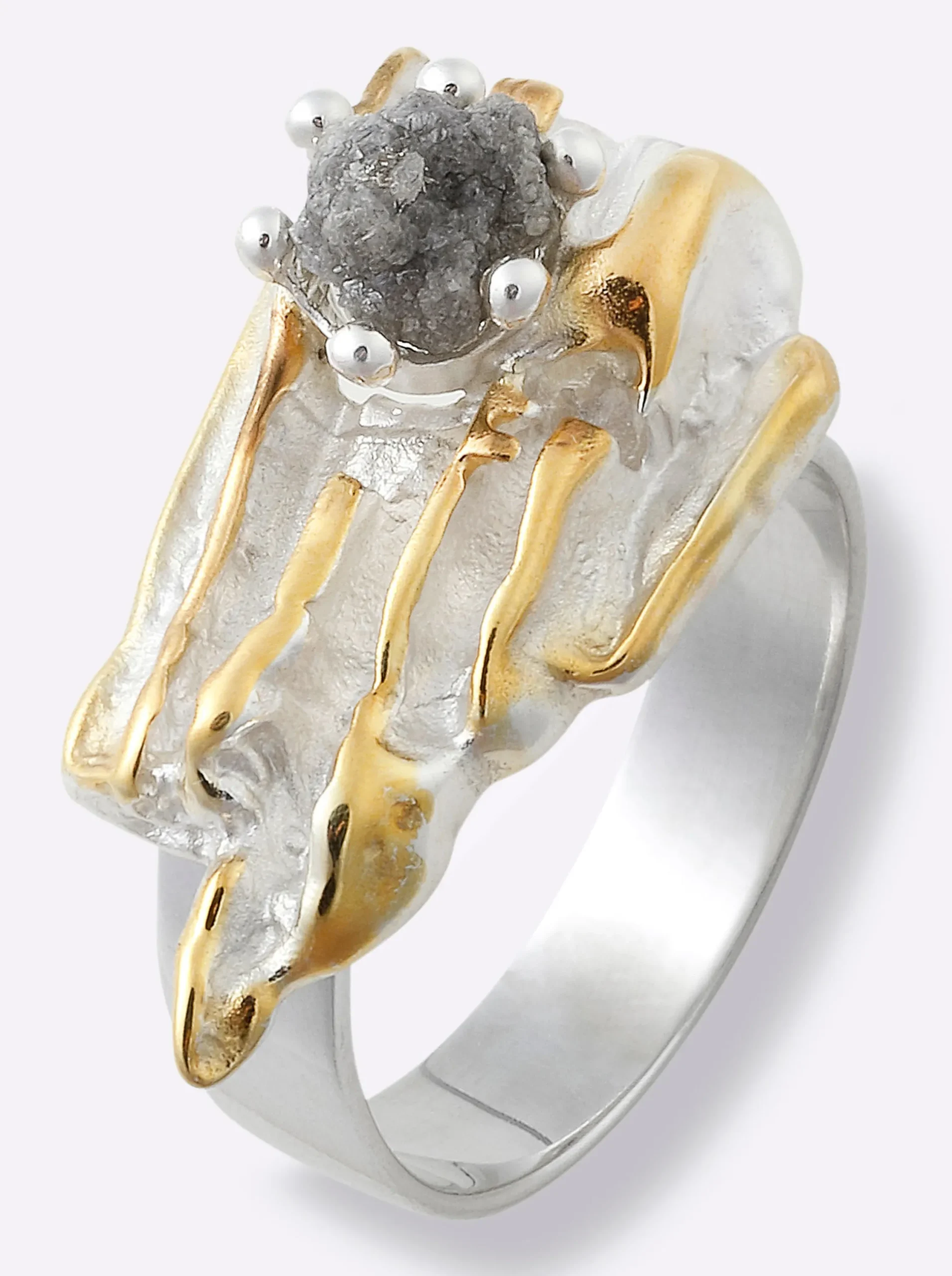Schmuck| Ring Silbervergoldet925