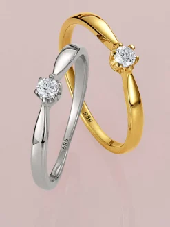 Schmuck| Ring Weißgold375