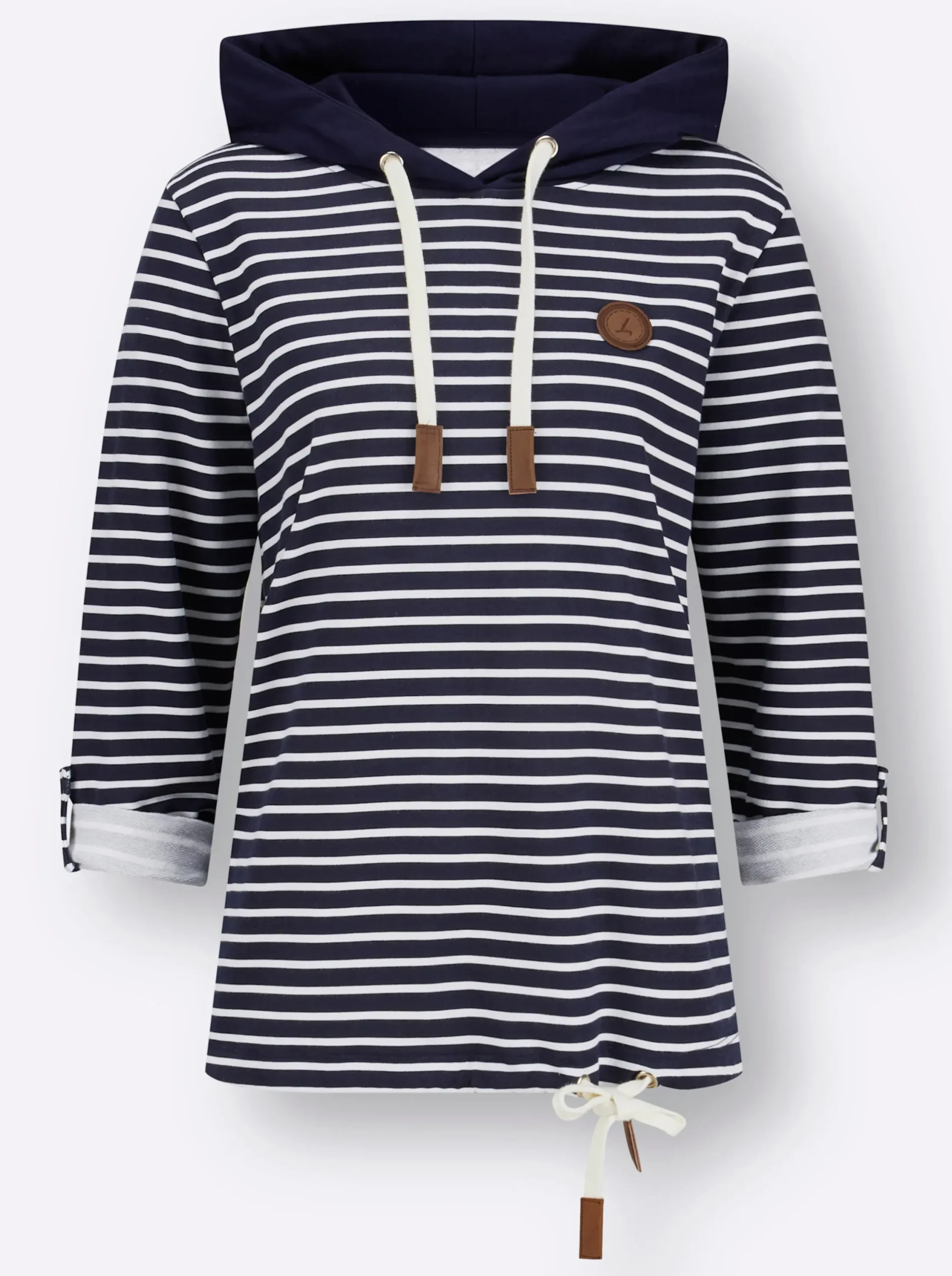 Shirts| Ringelshirt marine-ecru-geringelt