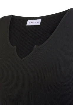 Shirts|LASCANA Ripptanktop schwarz