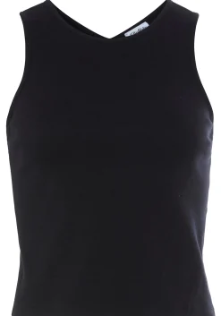 Strandmode|Shirts|s.Oliver Ripptanktop schwarz
