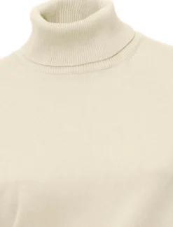 Pullover|heine Rollkragenpullover in Feinstrick-Qualität offwhite