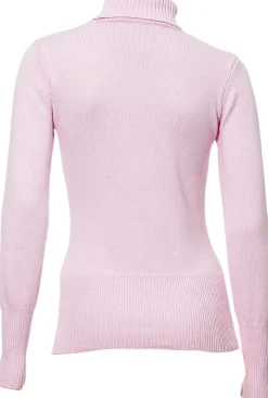 Basics|heine Rollkragenpullover mit Kaschmir-Anteil rosé