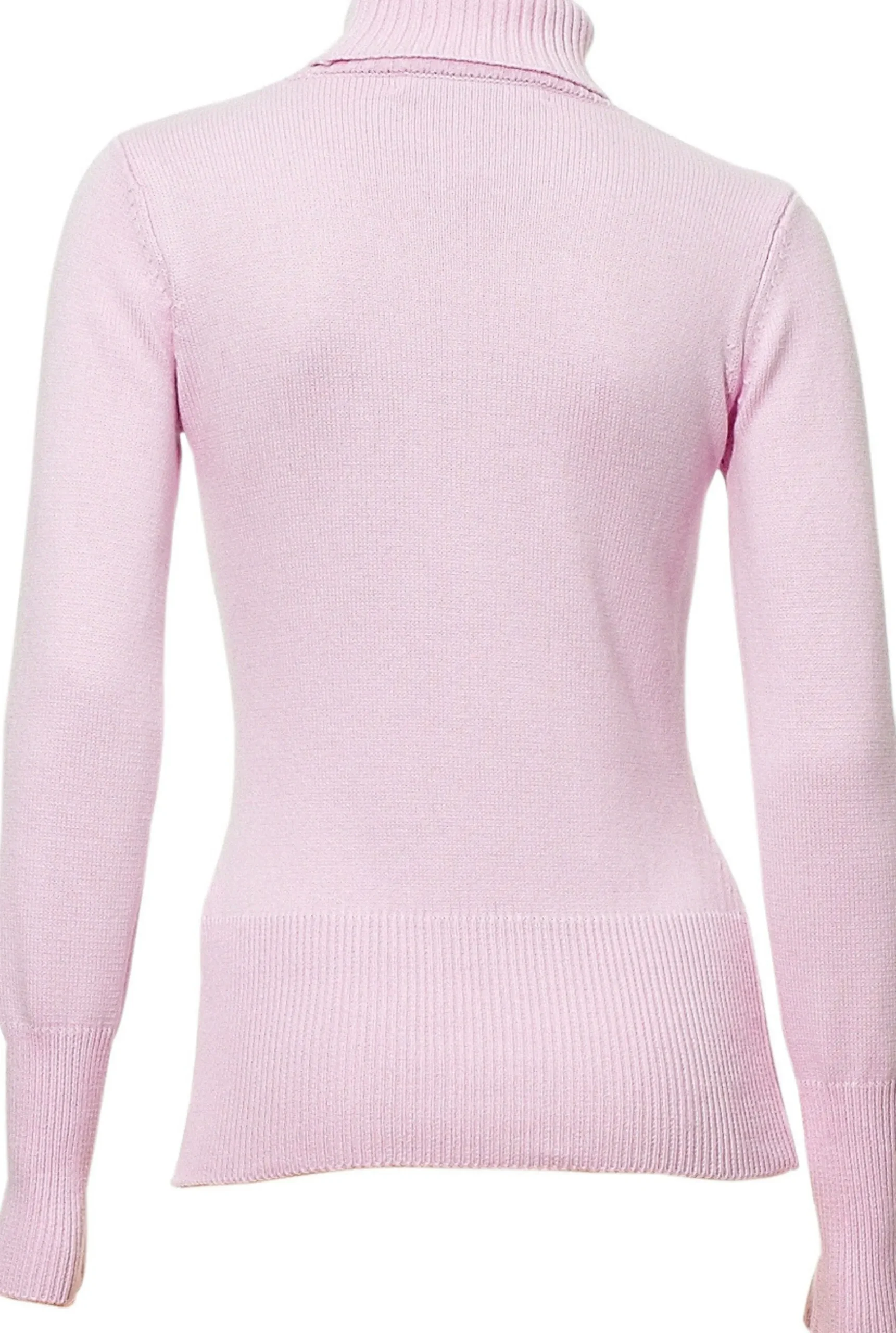 Basics|heine Rollkragenpullover mit Kaschmir-Anteil rosé