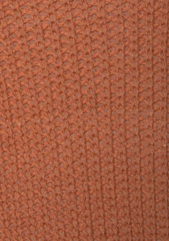 Pullover|LASCANA Rundhalspullover rostorange