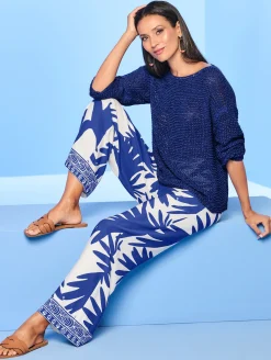 Pullover|heine Rundhalspullover royalblau