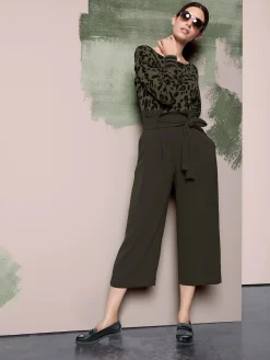Pullover|heine Rundhalspullover oliv