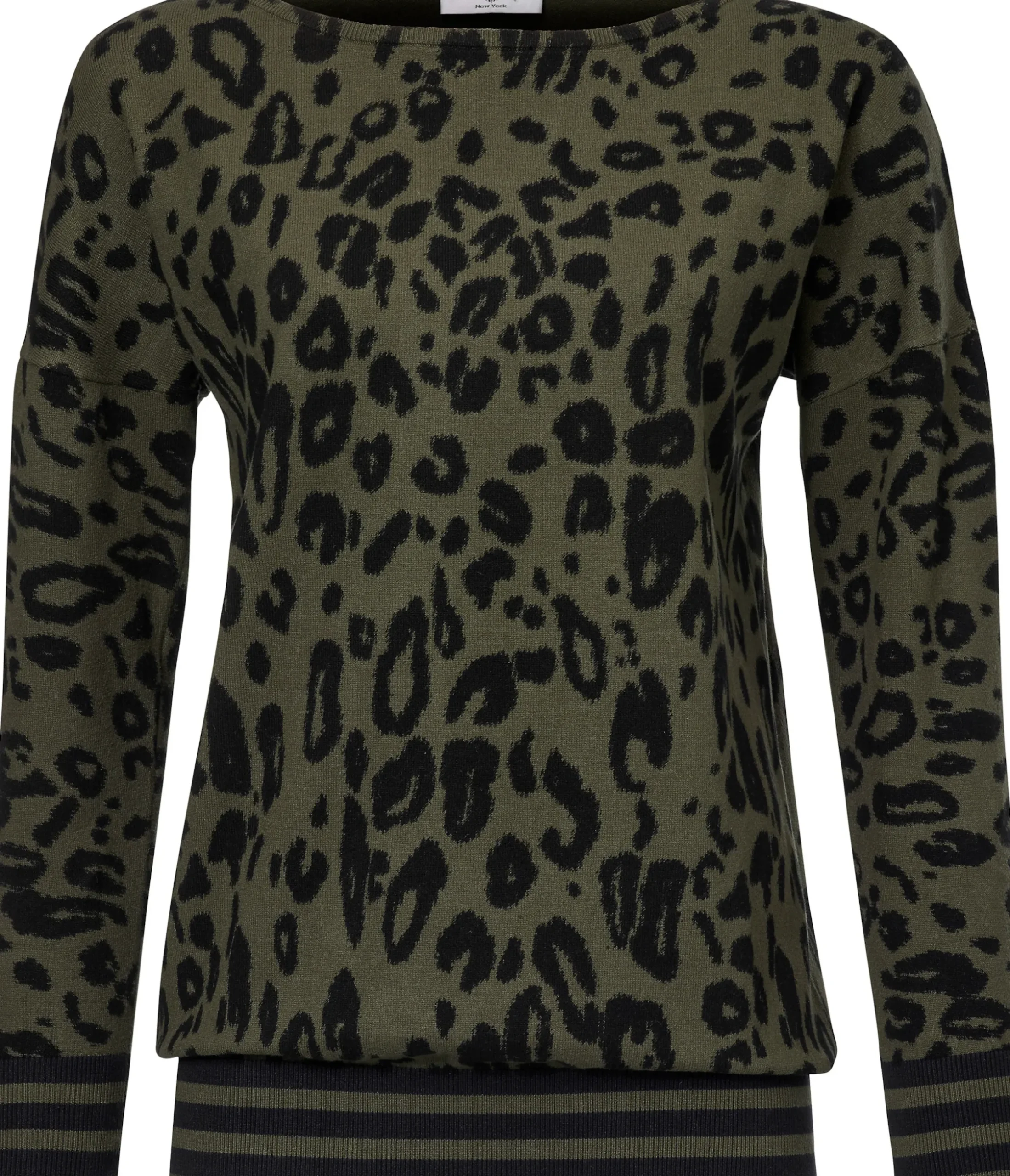 Pullover|heine Rundhalspullover oliv