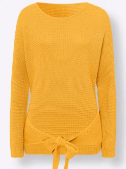 Pullover|heine Rundhalspullover ocker