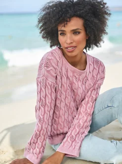 Pullover|heine Rundhalspullover rosenquarz