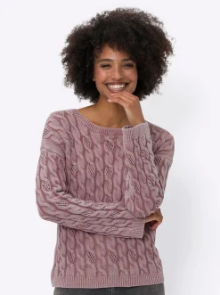 Pullover|heine Rundhalspullover rosenquarz