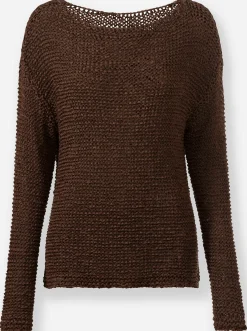 Pullover|heine Rundhalspullover schoko