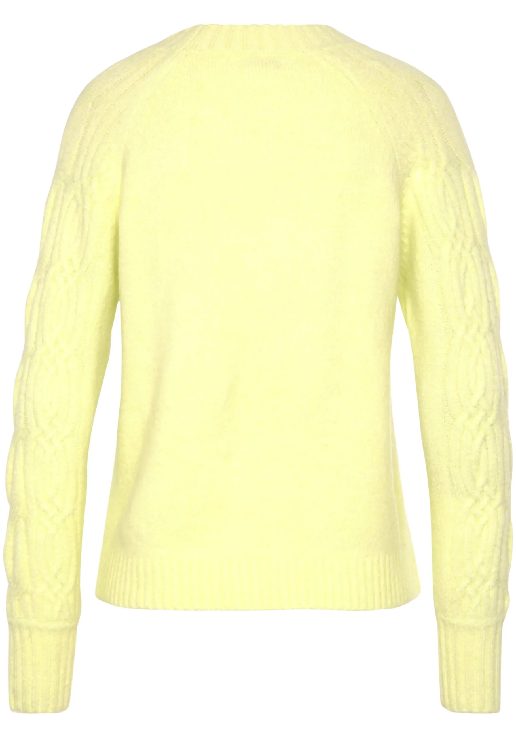 Pullover|LASCANA Rundhalspullover limone