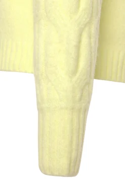 Pullover|LASCANA Rundhalspullover limone