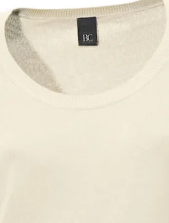 Pullover|heine Rundhalspullover aus Feinstrick offwhite