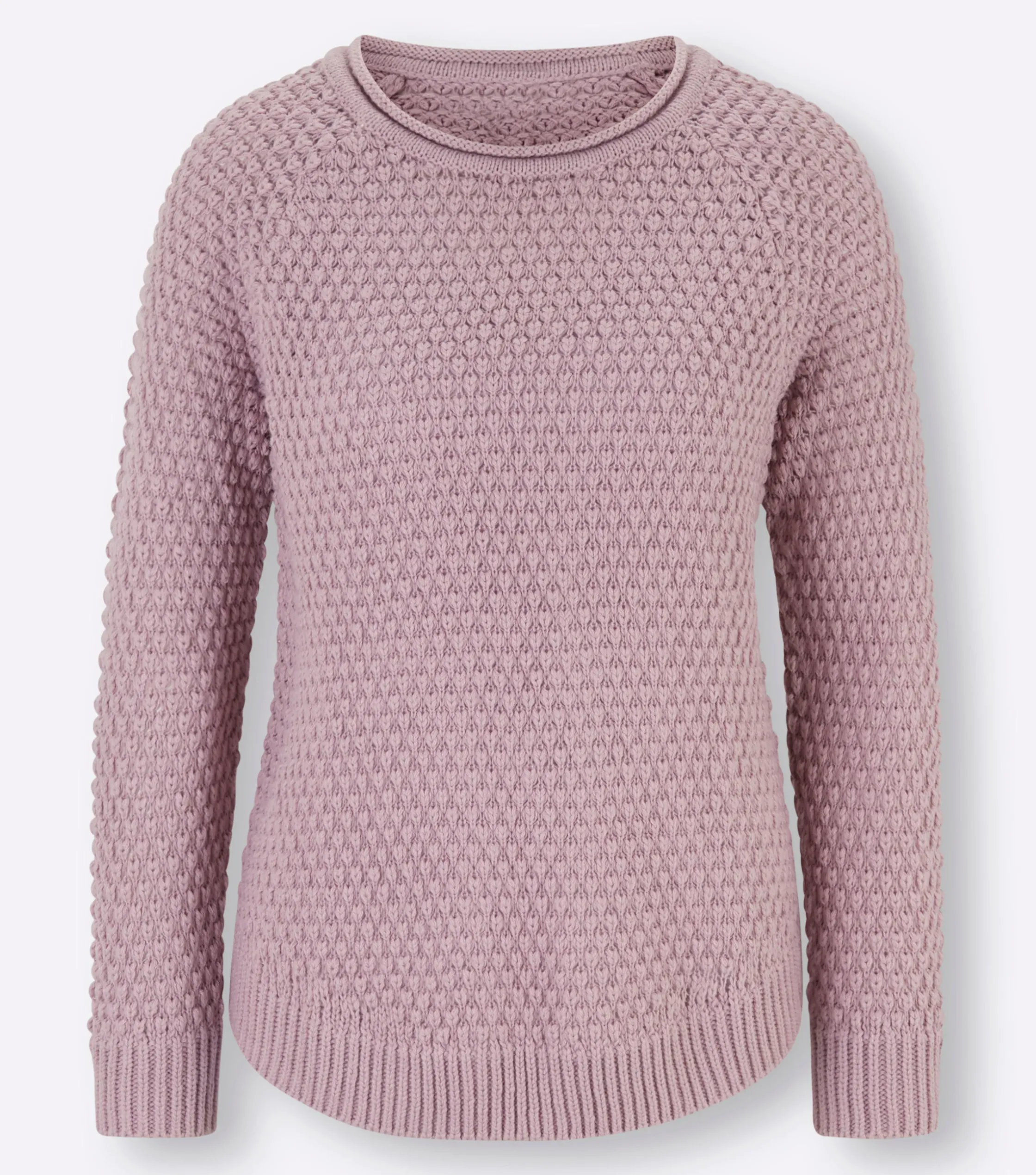 Pullover|heine Rundhalspullover in weicher Qualität kirsche