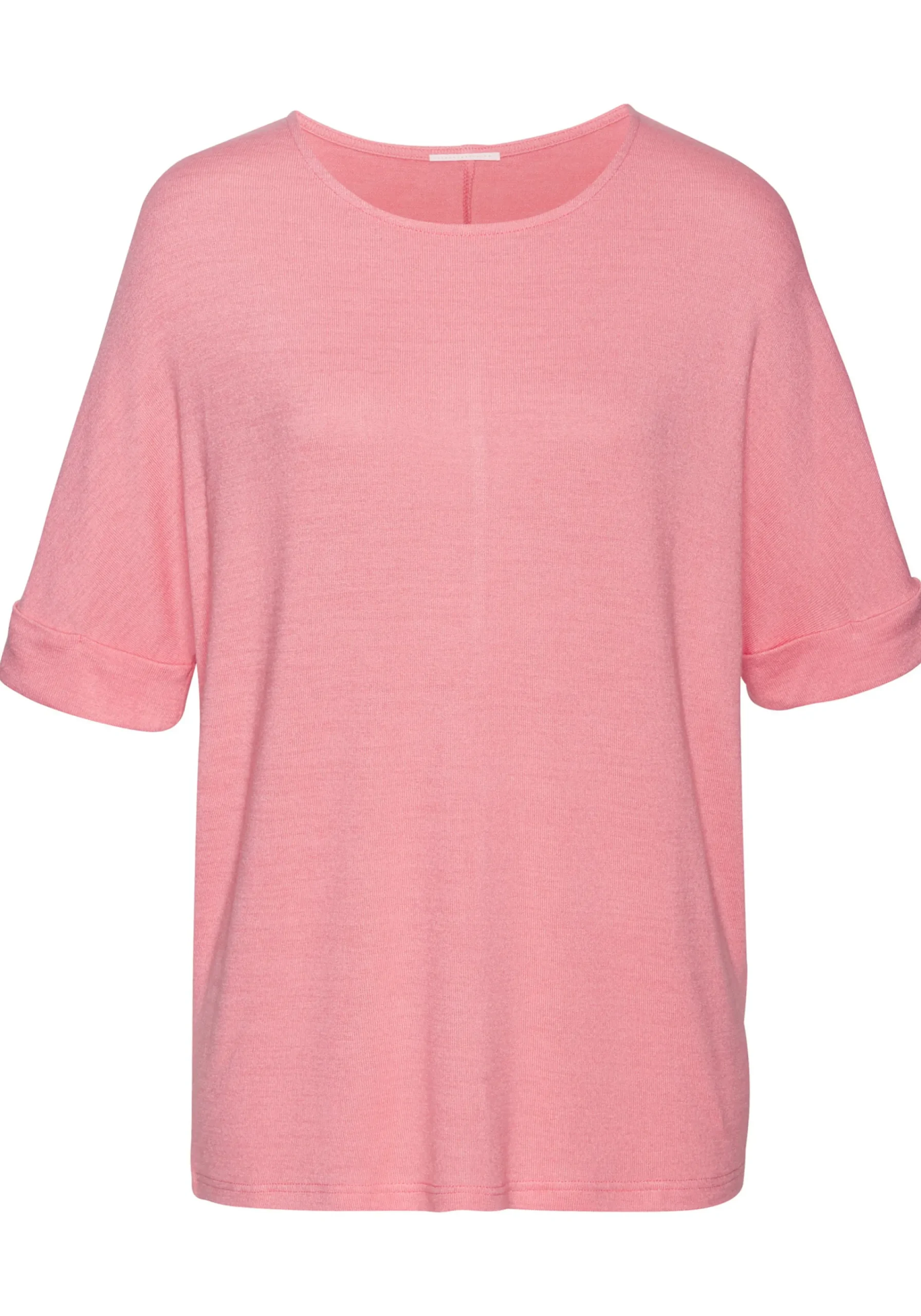 Strandmode|LASCANA Rundhalsshirt pink