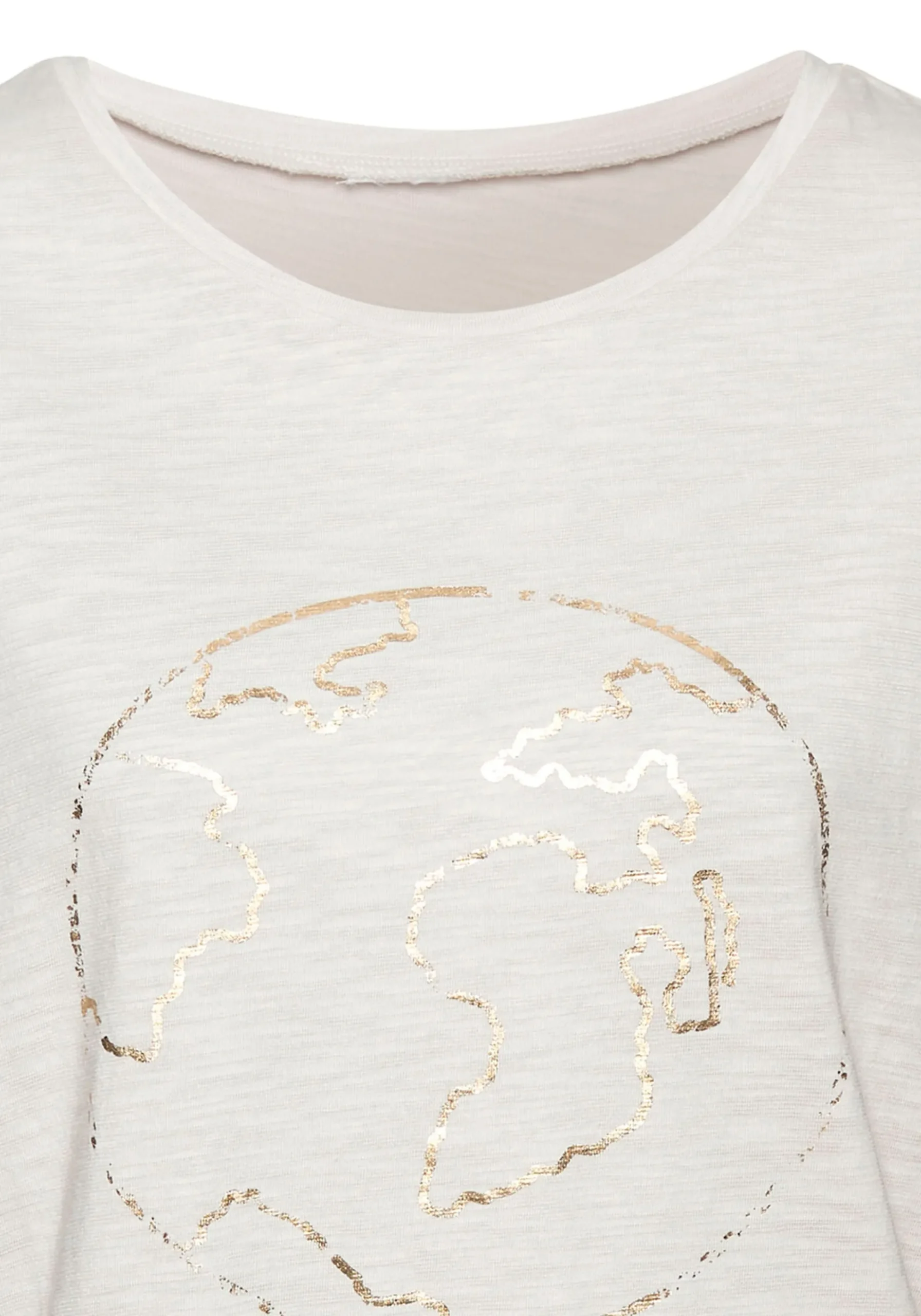 Strandmode|Shirts|Vivance Rundhalsshirt beige