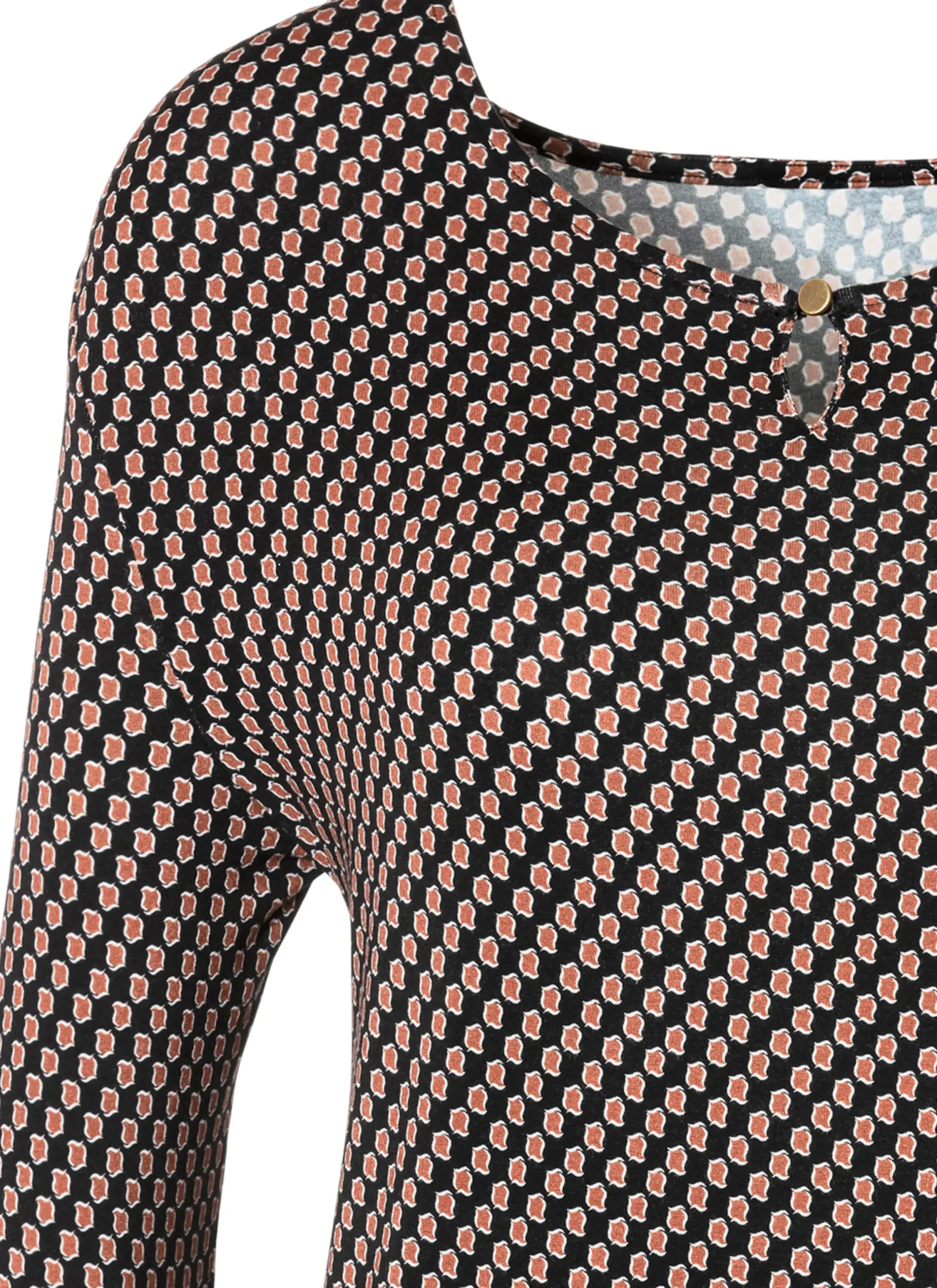 Strandmode|Vivance Rundhalsshirt schwarz