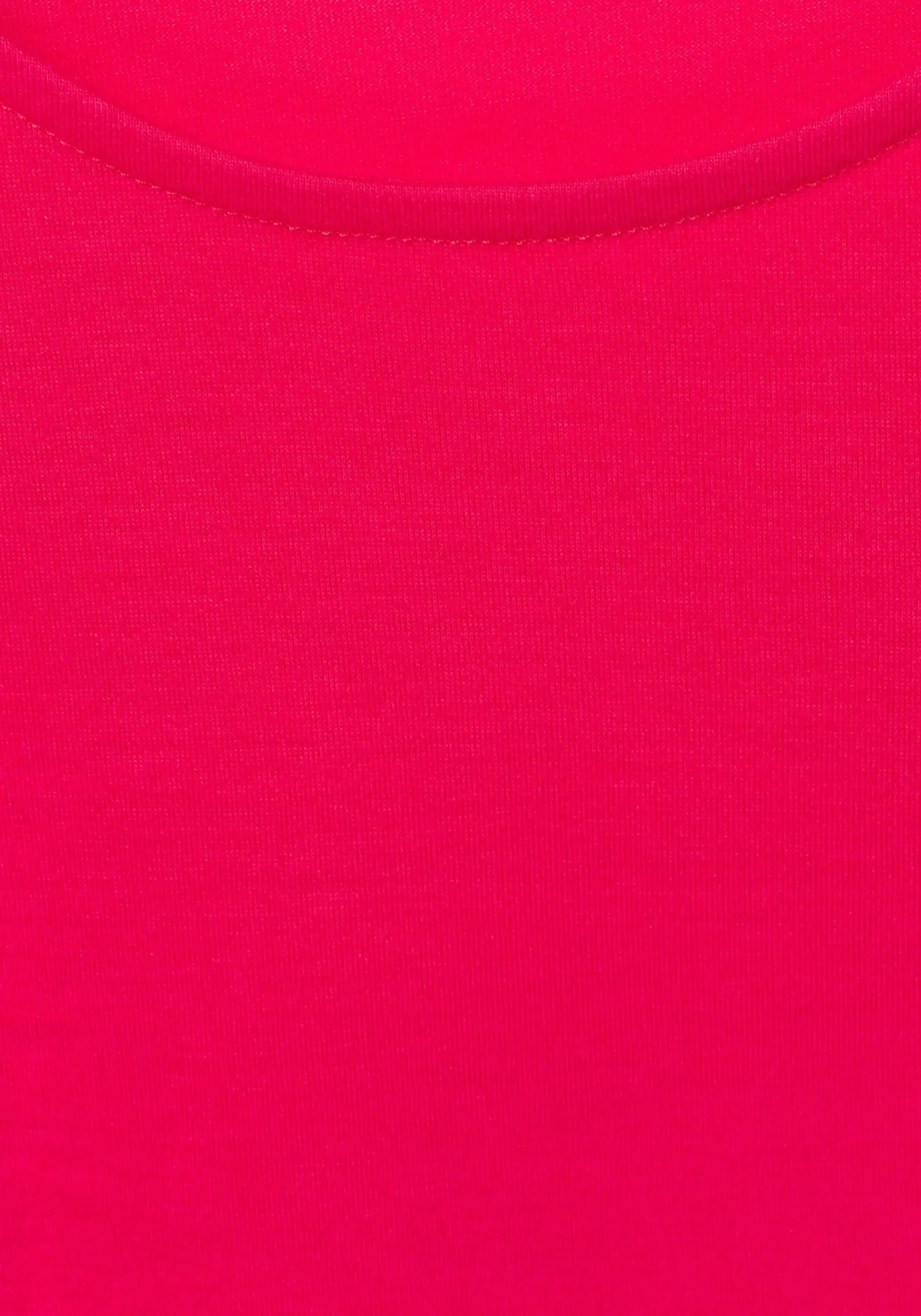 Strandmode|LASCANA Rundhalsshirt rot,schwarz