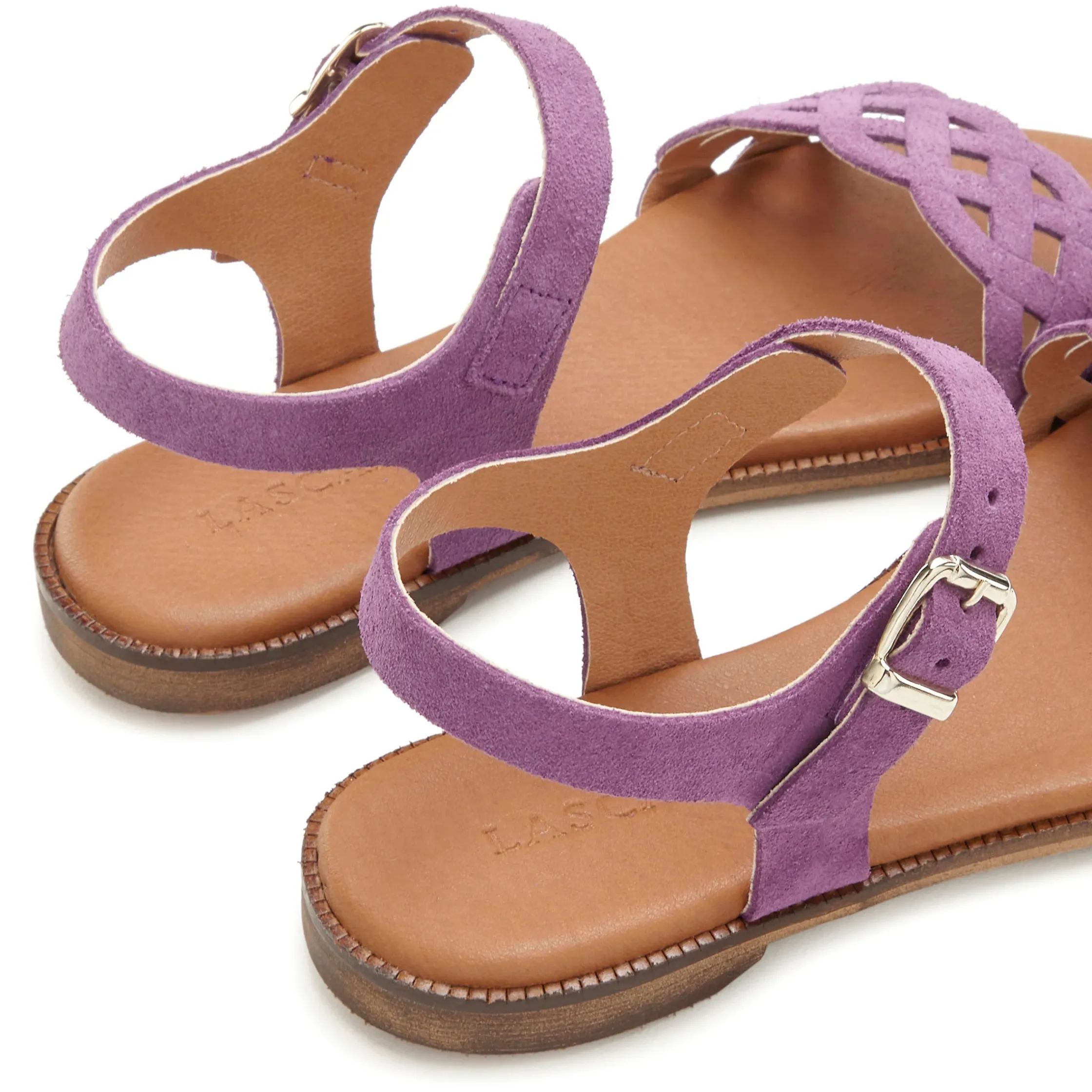 Sandalen & Sandaletten|LASCANA Sandale lila