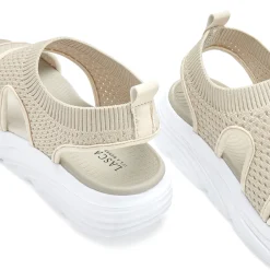 Sandalen & Sandaletten|LASCANA Sandale beige