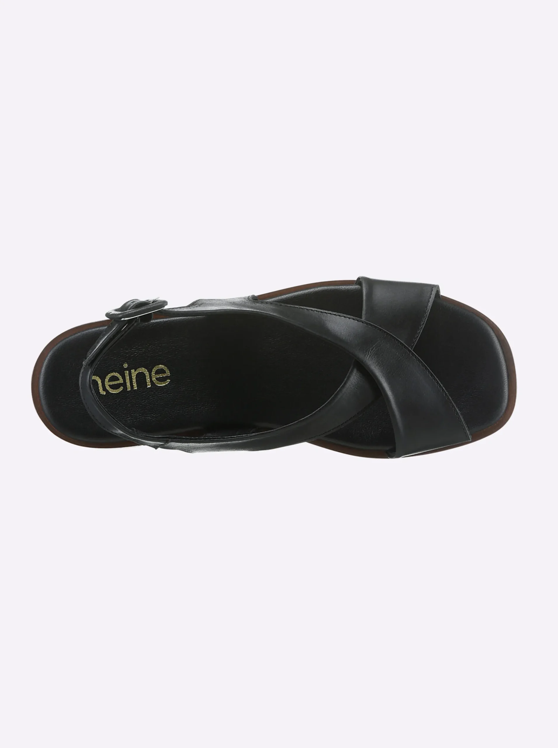 Sandalen & Sandaletten|heine Sandale schwarz