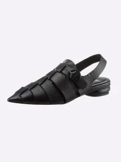 Sandalen & Sandaletten|heine Sandale schwarz