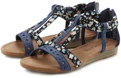 Sandalen & Sandaletten|LASCANA Sandale blau