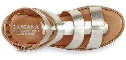 Sandalen & Sandaletten|LASCANA Sandale goldfarben