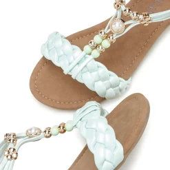 Sandalen & Sandaletten|LASCANA Sandale hellgrün