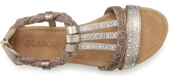 Sandalen & Sandaletten|LASCANA Sandale taupe