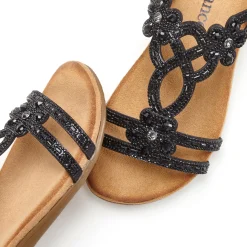 Sandalen & Sandaletten|Vivance Sandale schwarz